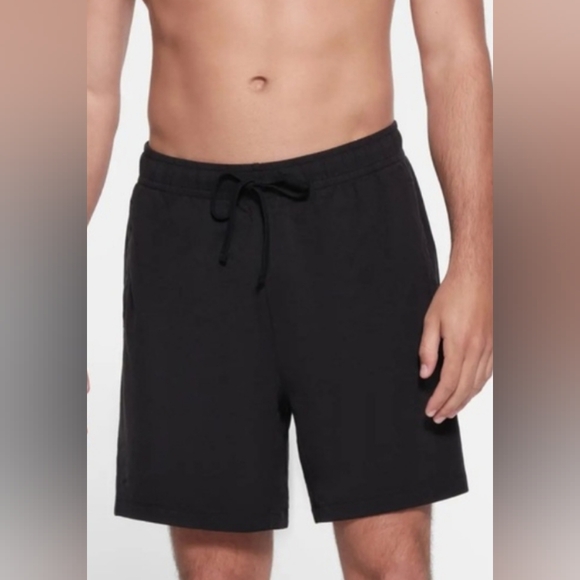 Men’s Skims Jersey Lounge Shorts - Small- Black - Like New - Picture 6 of 6